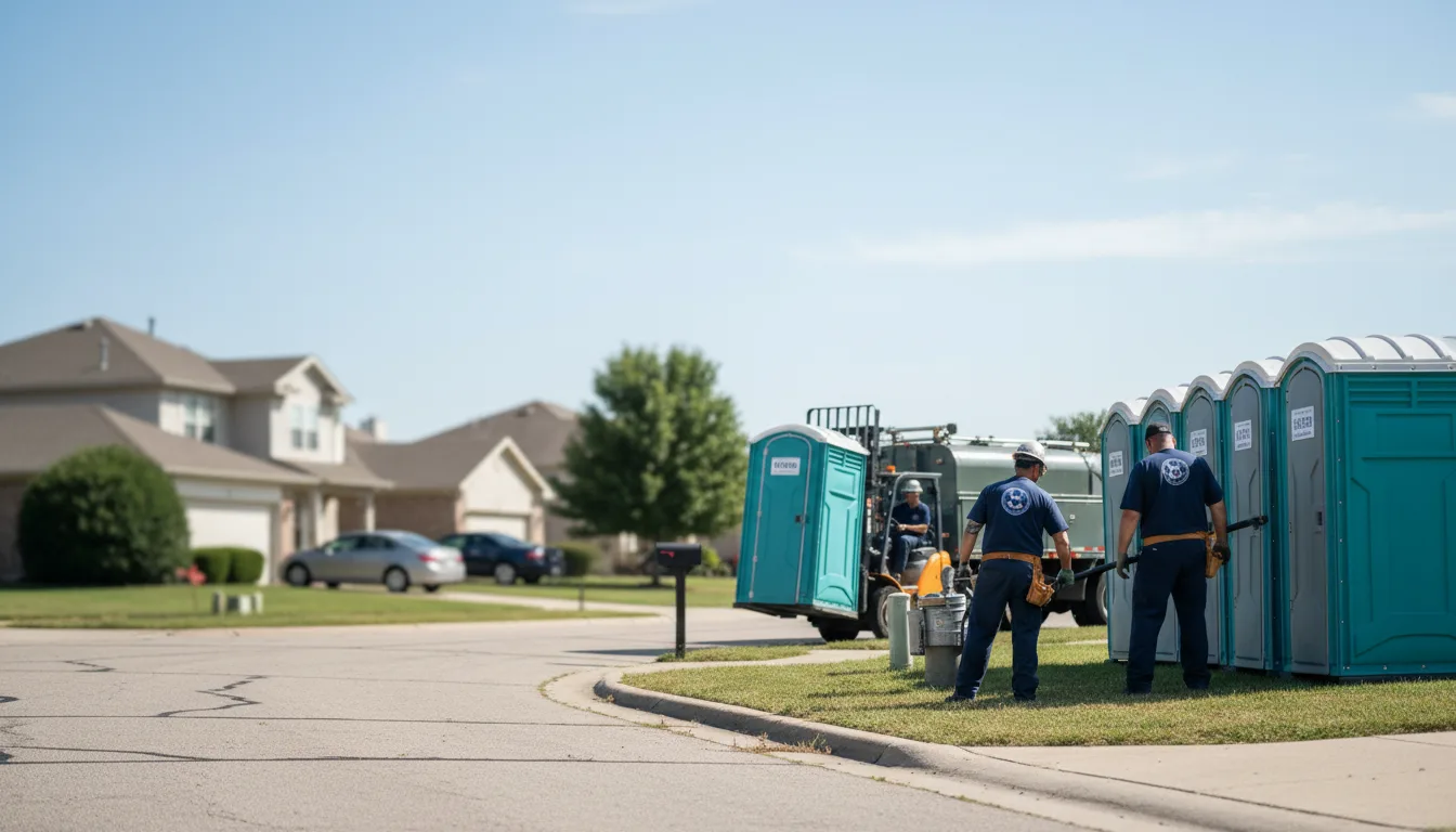 Porta Potty Rental in Merriam, KS near me